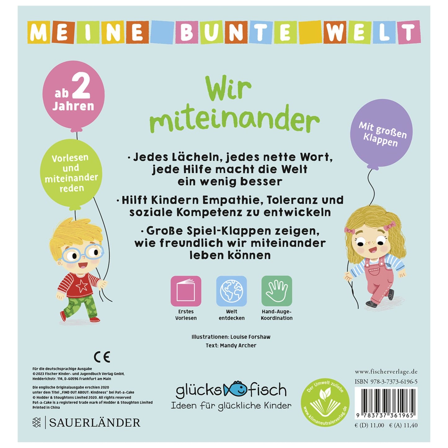 Glücksfisch: Meine bunte Welt: Wir miteinander (Hardcover)