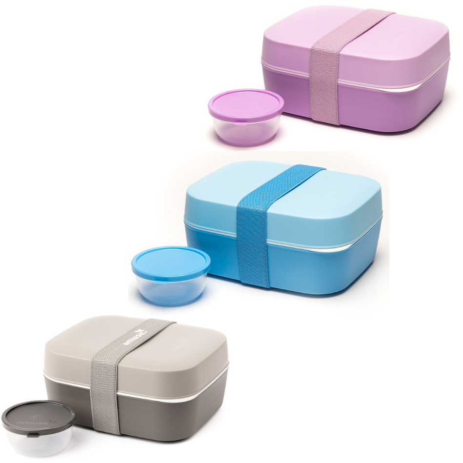 Thistle Lunchbox 3-in-1 verschiedene Farben: Blau - Grau - Rosa