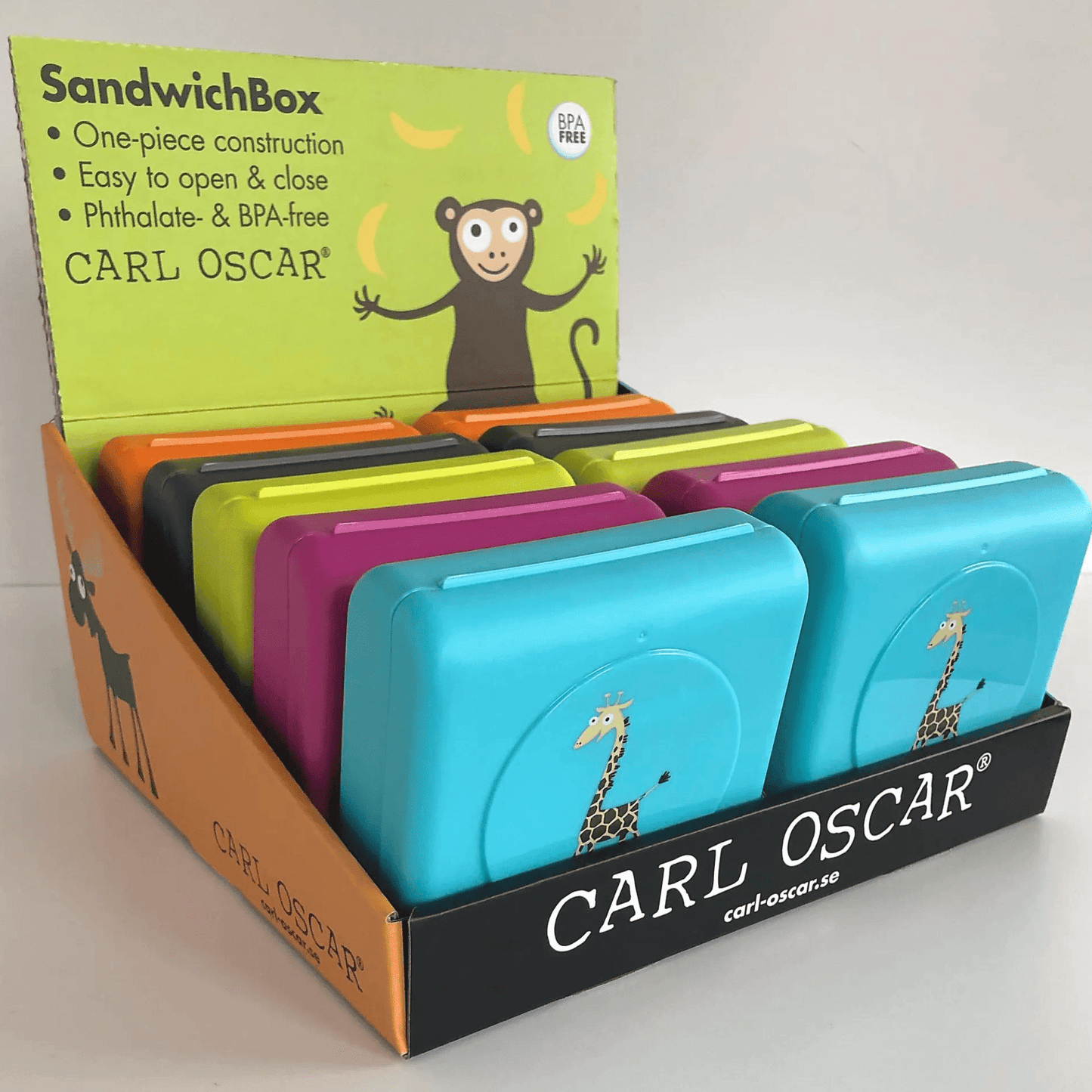 Gray Sandwich Box, Kinder - Display Box (2x5 Stück)