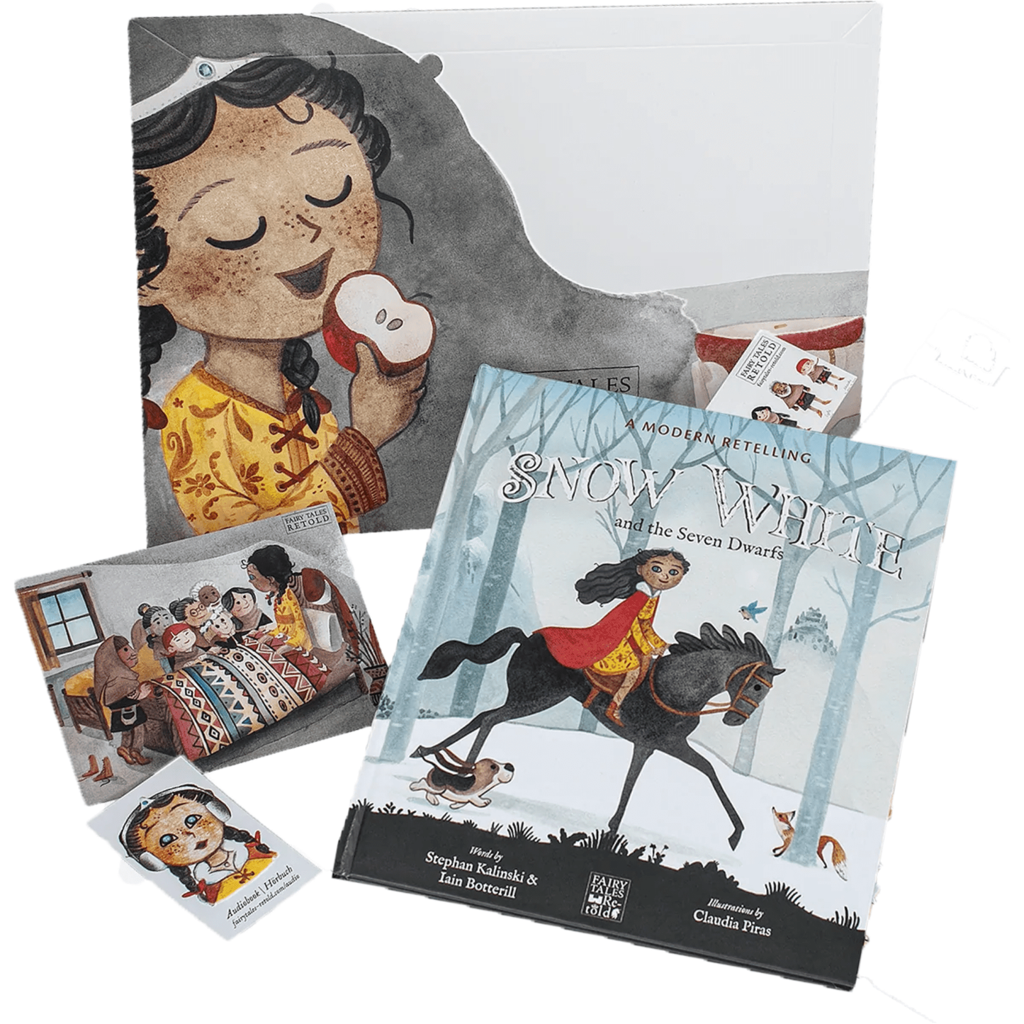 Light Gray Blanche-Neige et les Sept Nains - Schneewittchen französische Ausgabe