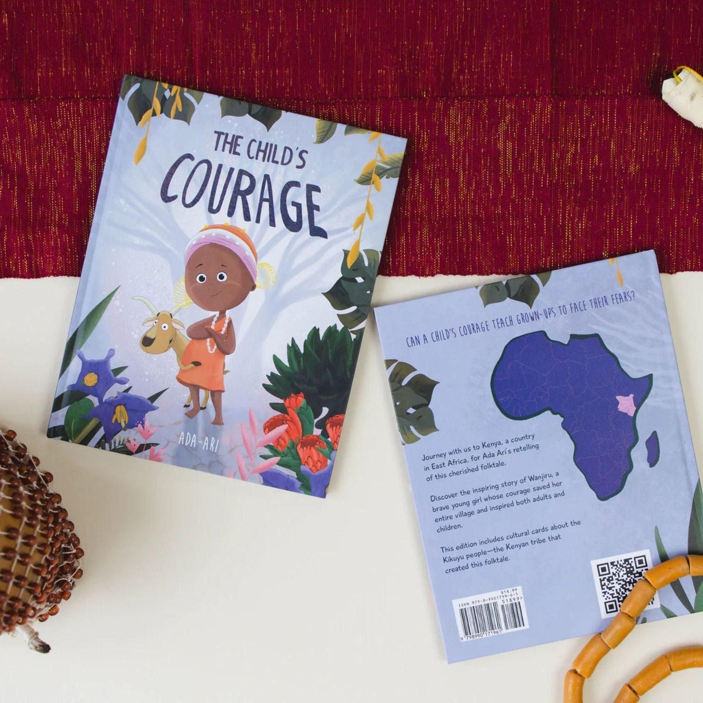 KOLI & OLUM Folktale The Child's Courage - A Kikuyu Folktale (Presale. Delivered by December 20th)