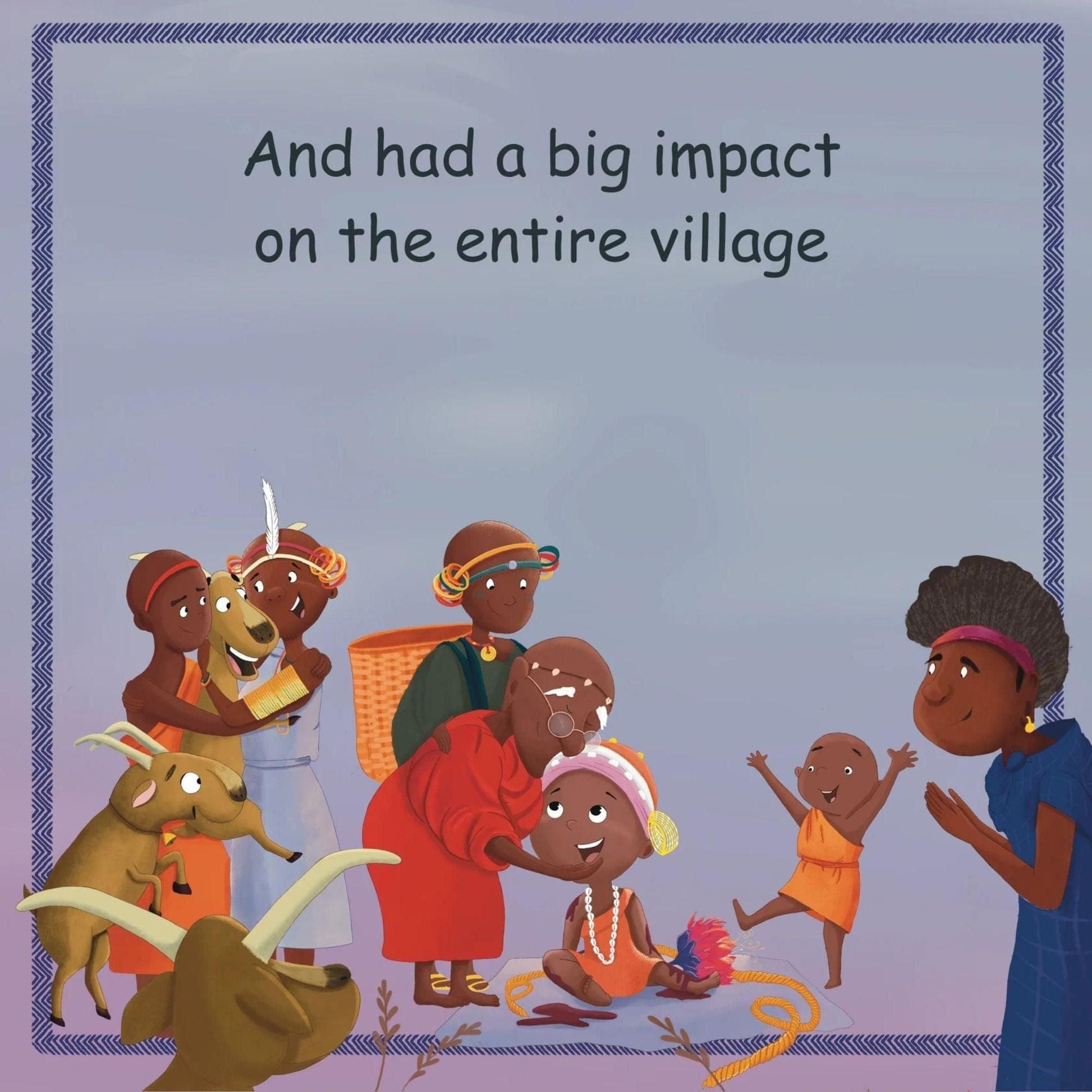 KOLI & OLUM Folktale The Child's Courage - A Kikuyu Folktale (Presale. Delivered by December 20th)