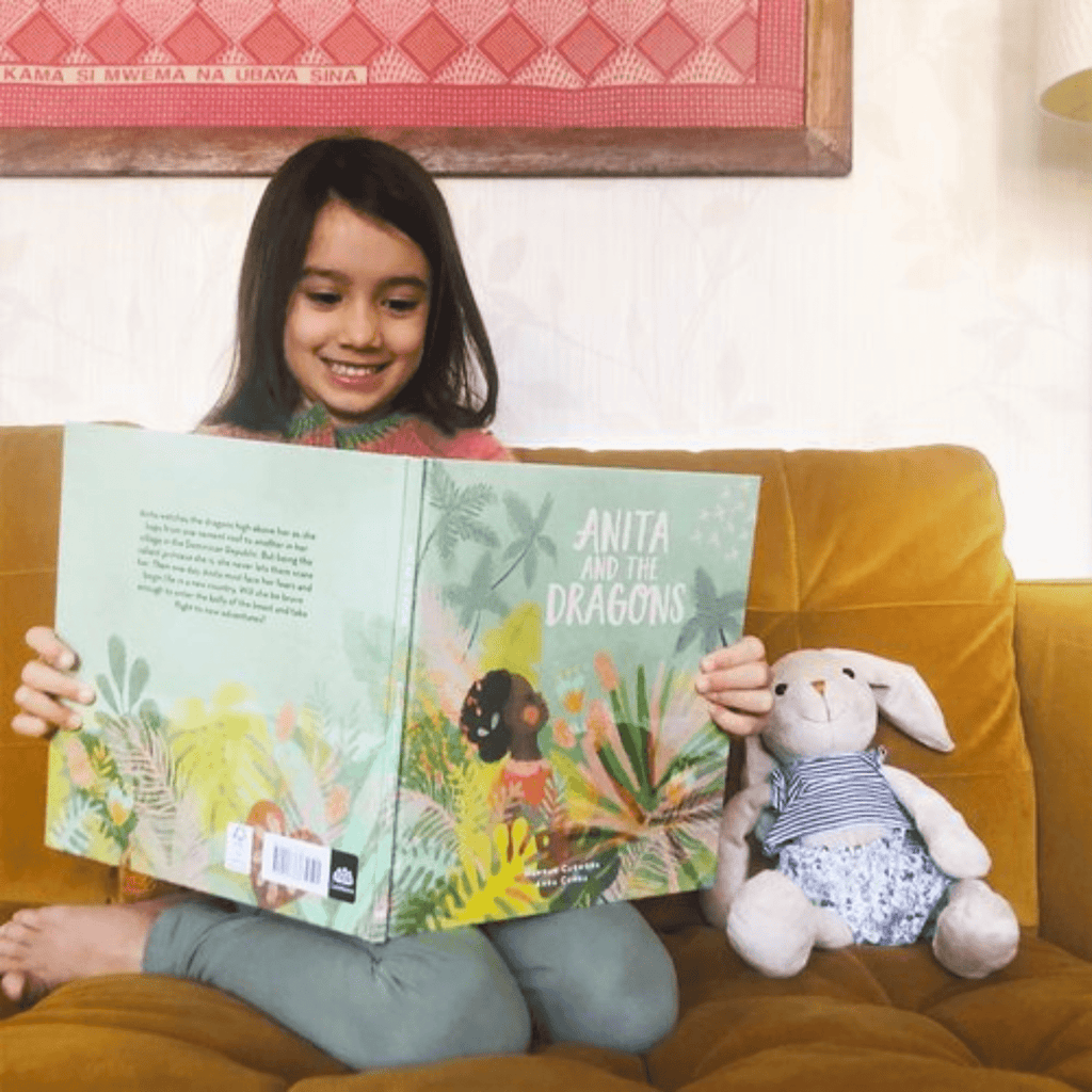 Light Gray Anita and the Dragons: Diverse & Inclusive Children's Book