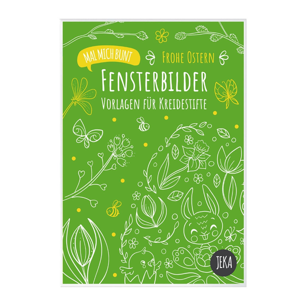 Olive Drab Fensterbilder-Vorlagen Ostern