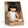 Light Gray miniland Babypuppe asiatisches Mädchen 38cm