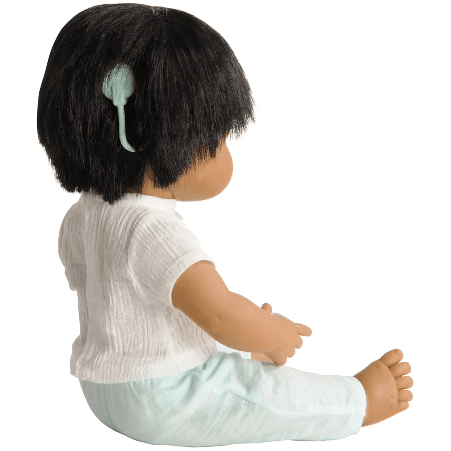 miniland Toys & Games Toys>Dolls, Playsets & Toy Figures>Dolls miniland Babypuppe Hispanic Junge mit Cochlea-Implantat 38 cm Hörgerät