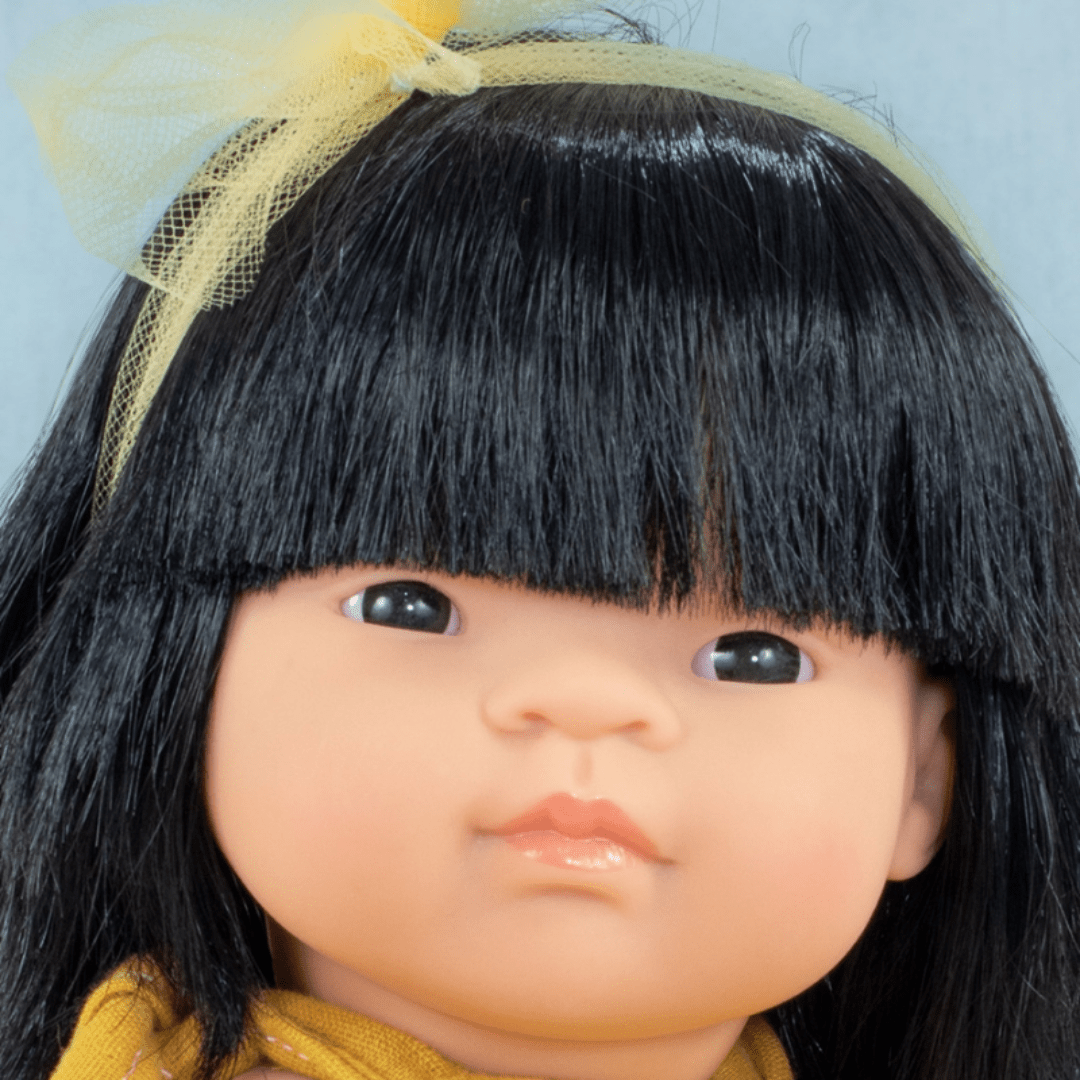 miniland Toys & Games Toys>Dolls, Playsets & Toy Figures>Dolls miniland dolls Babypuppe asiatisches Mädchen mit Kleidung