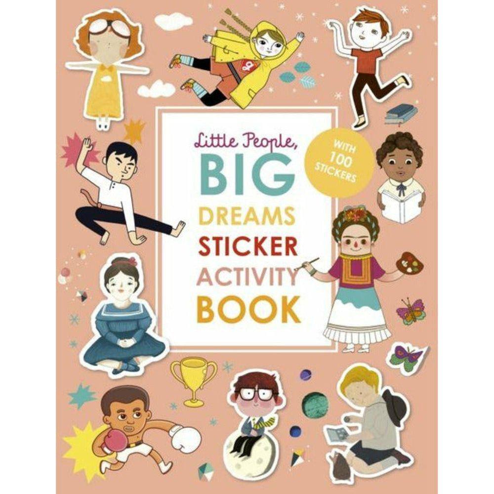 Tan Little People, Big Dreams Activity Book: with 100 stickers