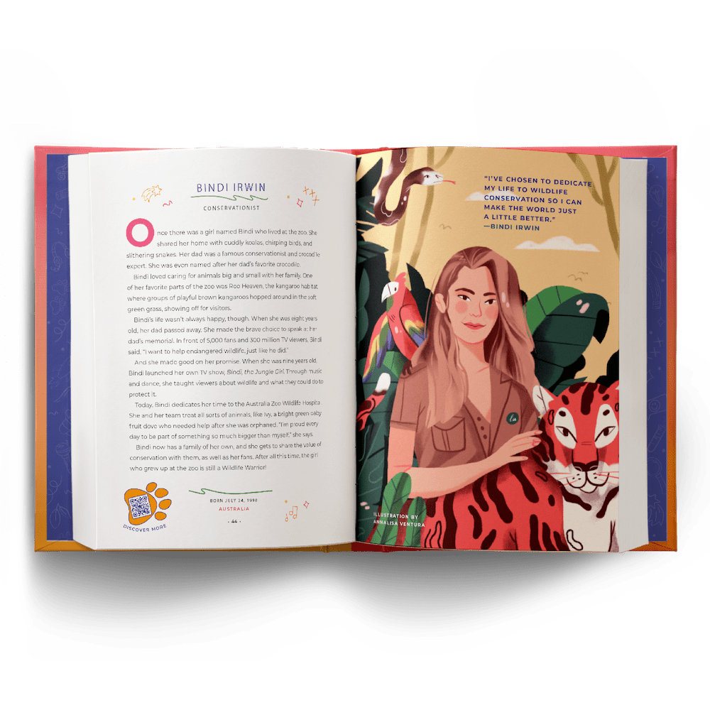 Light Gray Good Night Stories For Rebel Girls: 100 Inspiring Young Changemakers