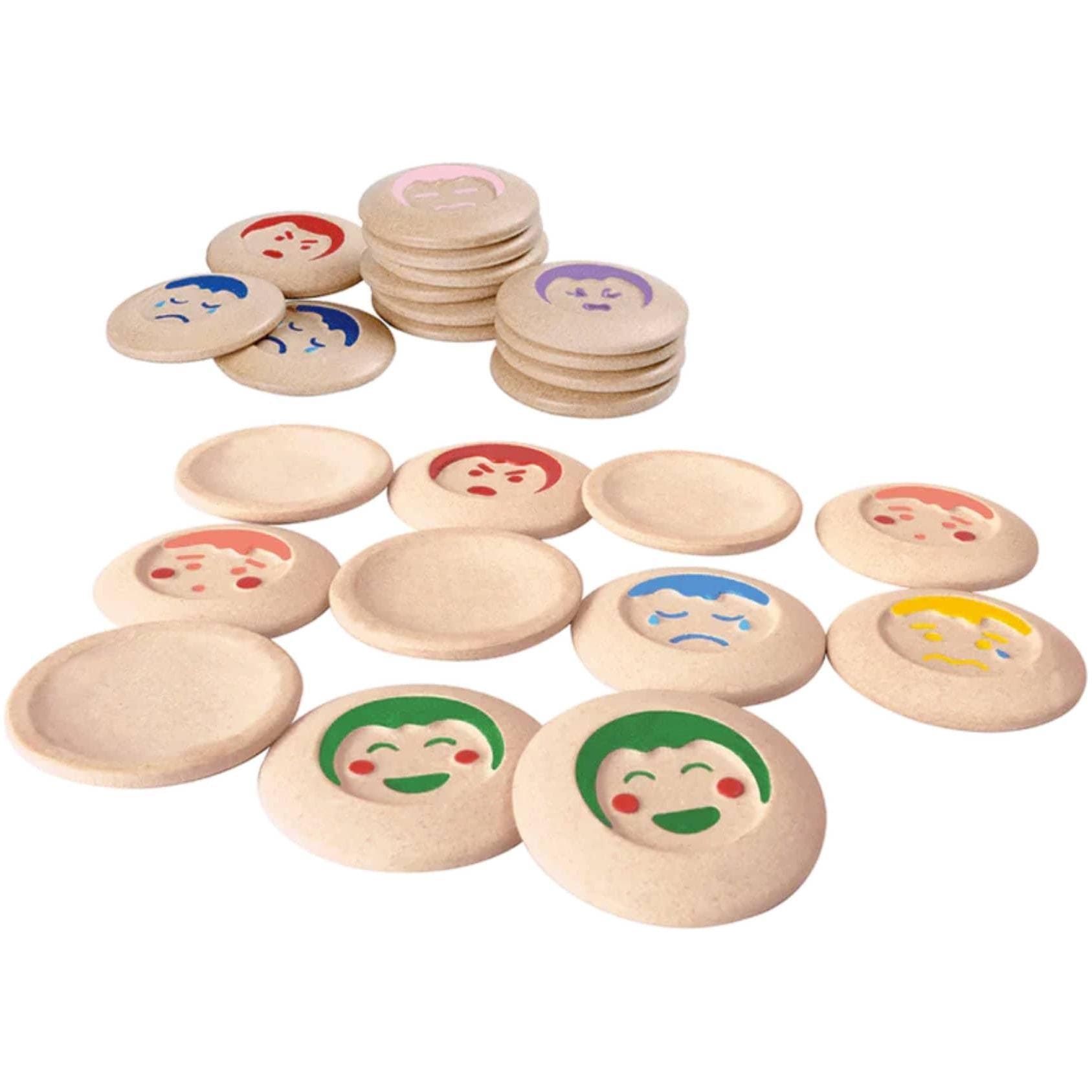 Plan Toys Spielzeug & Spiele > Spiele > Baby & Kleinkind > Babyspielzeug & Beschäftigungsmaterial > Sortier- und Stapelspielzeug > Stapelwürfel & türme > Kreatives & anregendes Spiel > Stapelklötze > stapelklötze kinder > stapelklötze baby PlanToys: Mein Stimmungsmemo - Memory Spiel