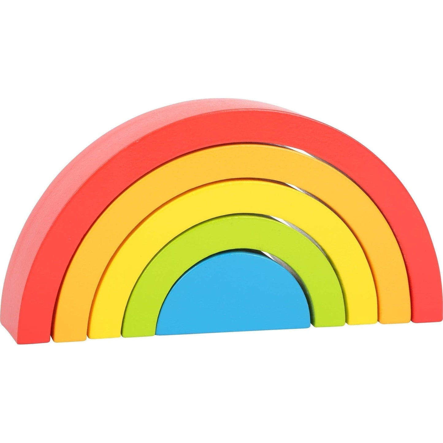 Small Foot Montessori Holzbausteine Regenbogen