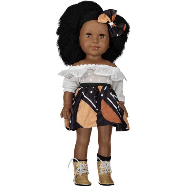 Black Urbidolls – Prinzessin Imany mit schönem Afro-Haar